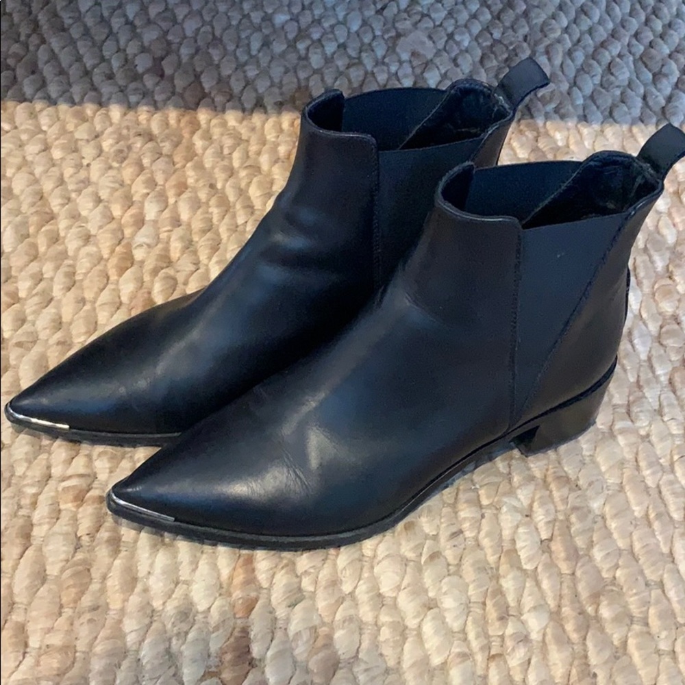 Acne Studios Jensen Leather Ankle Boots